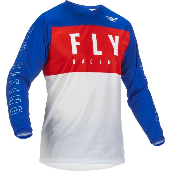 MAILLOT FLY F-16 ROUGE/BLANC/BLEU